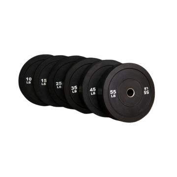 OEM Gym 5kg 10kg 15kg 20kg 25kg Placa de pára -choque de barragem de peso de borracha